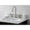 Kingston Brass KS2986BAL Heirloom Widespread Bathroom Faucet W/ Brass Pop-Up, Nickel KS2986BAL - alternate 5